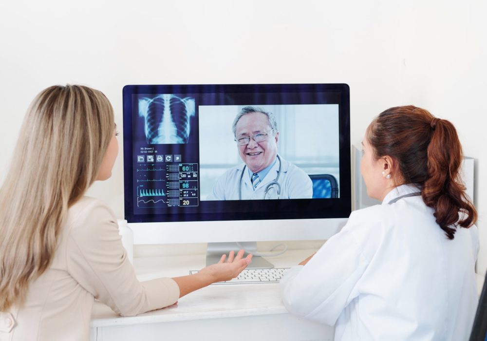 Getting consultation of orthopedic surgeon